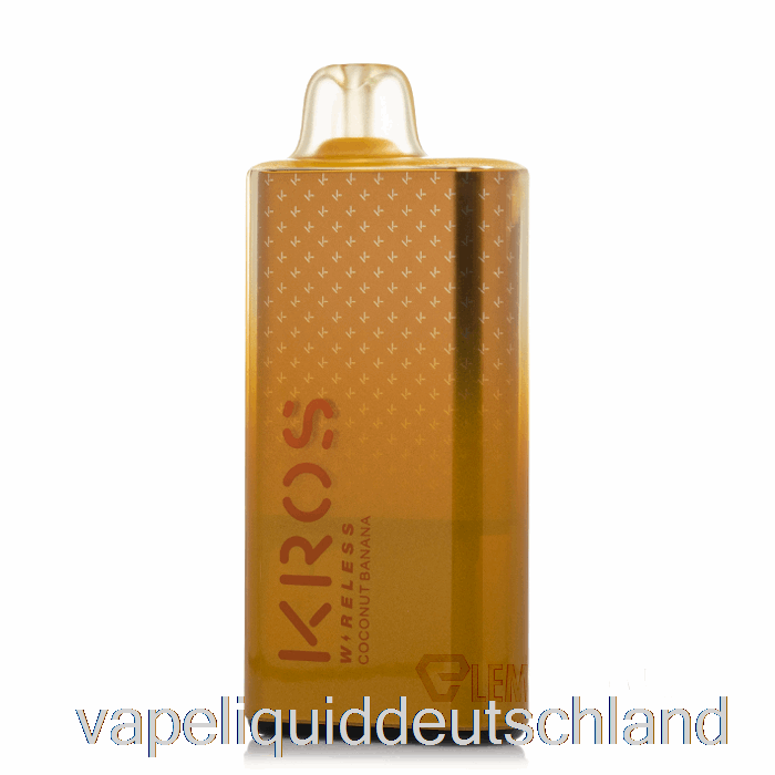 Kros Wireless 9000 Einweg-Kokosnuss-Bananen-Vape-Flüssigkeit